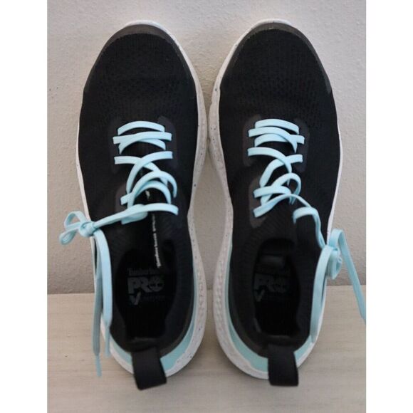 Timberland PRO Women's Sz 5.5M Black Setra Composite Safety Toe Sneakers - Picture 3 of 10